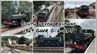 A visit to South Devon Railway with GWR 1369 0-6-0PT Steam Locomotive on passenger services