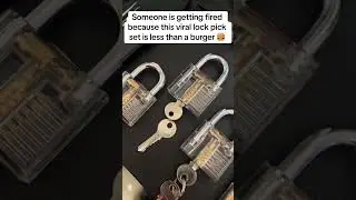 Unlock fun with this great gift idea! #lock #lockpick #locksmith