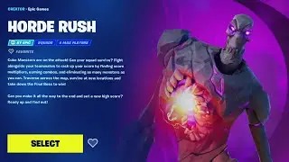 Fortnite Complete 'Horde Rush' Quests Guide - How to Unlock Free Fortnitemares Rewards