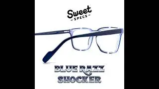 Blue Razz Shocker | Prescription Glasses | Sweet Specs  #prescriptioneyewear