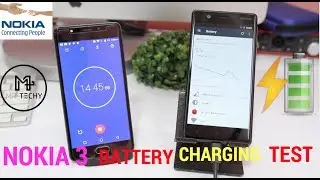 Nokia 3 - Battery Charging Test (Indian Retail Unit)