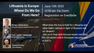 Lithuania in Europe: Where Do We Go From Here?