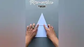 Falcon Paper Airplane Tutorial | Easy Step-by-Step Guide