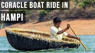 Coracle Boat Ride & Hanuman Birthplace | Hampi Travel Vlog