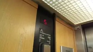 Very Nice old 1987 Thyssen M.A.N Traction Elevator@Grensen 18, Oslo, Norway