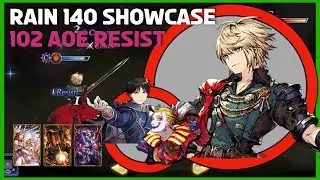 WOTV - Rain 102 Area of Effect (AOE) resistance showcase