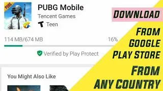 How to download Pubg from Google Play Store