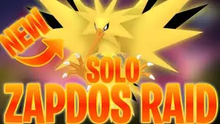 SOLO Dynamax Zapdos Raid in Pokemon Go