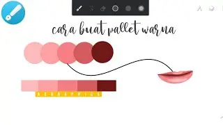 Cara buat pallet warna di infinite design mudah