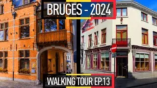 BRUGES Free Tour 2024 4K | De Halve Maan Brewery to Diamond Museum |  #bruges #belgium #travel