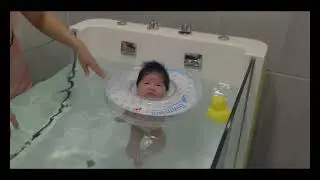 안소리울 조리원에서 물놀이