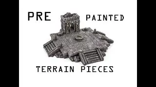 Prepainted gothic scenery pieces!!!