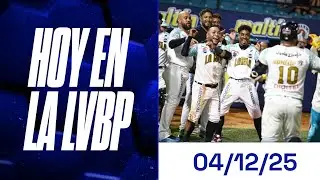 Bravos est&aacute;n s&oacute;lidos en la punta | Hoy en la LVBP 04 de diciembre 2025