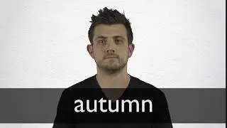 How to pronounce AUTUMN in British English