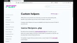 Custom helpers
