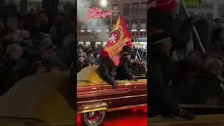 Stockton #209 Rolls Into Seattle 🚨🌃 | 49ers Fans Take Over Divisional Playoff