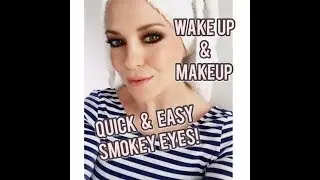 MAC - QUICK & EASY SMOKEY EYE NUDE LIP TUTORIAL. GLAMGLOW LIP PLUMP ♡ EYES X9 EYESHADOW PALETTE