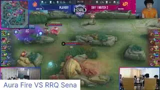 Aura Fire VS RRQ Sena | Game 1 | Hero Esports 4.0 Highlights