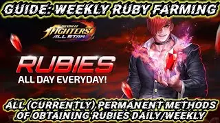 GUIDE: Daily/Weekly Ruby Farming - Tips & Advice On All Recurring Ruby Sources - KoF Allstar