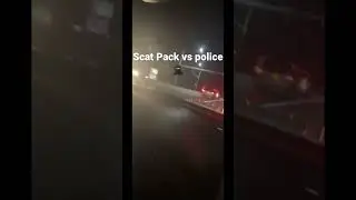 Scat Pack High Speed chase🥷 #srthellcat #srt  #dodge #hellcat #scatpackchllenger