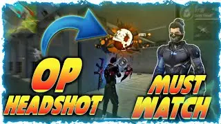 Free Fire OP Headshoat Best Killing Montage || One Shot Headshoat Tips and Tricks 🔥🔥
