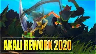 AKALI REWORK 2020 Gameplay Spotlight Guide (HUGE NERFS) - League of Legends