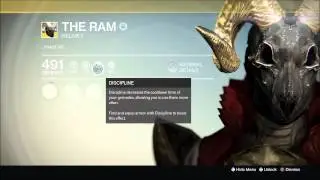 Destiny The Ram Exotic Helmet