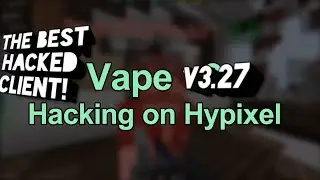 Cracked Vape v3.27 кряк vape client v3.27