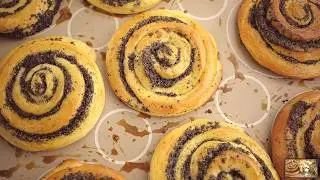 Easy Black Sesame Rolls Recipe