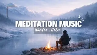 Glacial Stillness | Infinite Ambient | Meditation Soundscape | Winter Calm #meditation #calm #focus