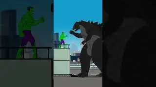 Hulk vs Godzilla, Rock Paper Scissors Animation
