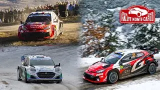 WRC Rallye Monte Carlo 2026 | Corner Mud & Big Show Snow | Full HD