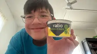 Trying Ratio Pro-Fiber Yogurt Cultured Dairy Snack Cup, Lemon Meringue (Trying New Foods Part 44)