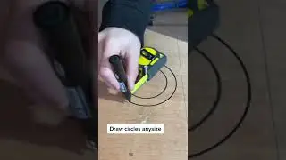 Draw a circle ⭕️ any size with this method