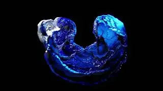 The liquid #3d #3danimation #blender #viral #glitch #abstract #satisfying #loop #art #3dart