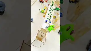 Kancha Marble Run Track Wooden ASMR #marbletrack #marblerun #marbleruntoys