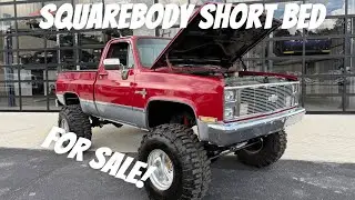 What's the story with this Squarebody? 1984 Chevrolet Scottsdale K10 Squarebody Lifted Pick Up