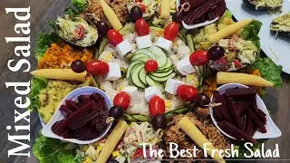 #شلاضة مغربية متنوعة#سلطة  مثالية تجمع البساطة واللذة في طبق واحد.#delicious