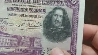 Rare or not? Unboxing Banknotes  #banknotes #old #banknotescollector #spain #spanish