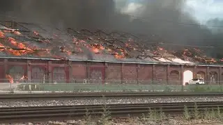 Recycling factory fire: Some residents still asked to shelter in place