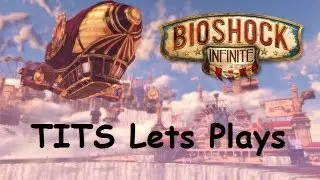 Bioshock Infinite &spades; Escape the statue with elizabeth Hard Mode Lets Play