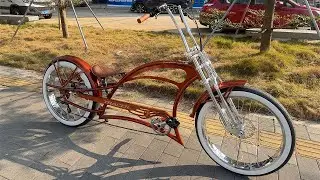 Scorpion GTS 7-Speed Stretch Cruiser &ndash; Chrome Details & Classic Design