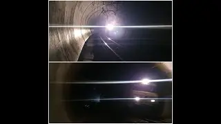 oncf E 1300 enfin dans la tunnel  واخيرا صورتها داخل نفق