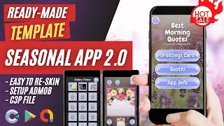 Seasonal Apps Template using Construct 3