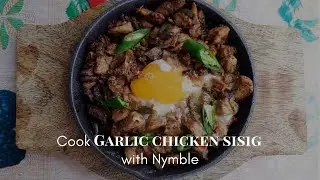 Cooking Robot Makes Garlic Chicken Sisig | Nymble is now Posha
