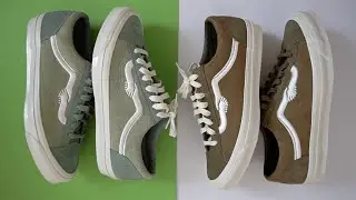 NOTRE VANS OG STYLE 36 LX ESPRESSO & MATCHA REVIEW & ON FEET....THESE ARE SO CLEAN
