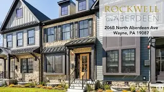 206B North Aberdeen Avenue, Wayne, PA 19087 | Luxury Townhome by Rockwell Custom