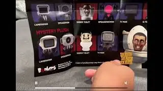 Unboxing skibidi toilet mystery figure