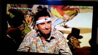 Steven Fry QI, cock
