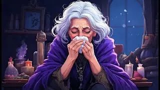 LA SORCIÈRE A FROID AU PIED- Comptine/chansons pour enfants remix 2025